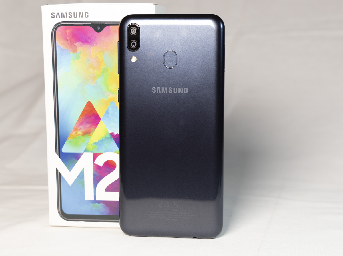 hemos probado Samsung Galaxy M20 trasera