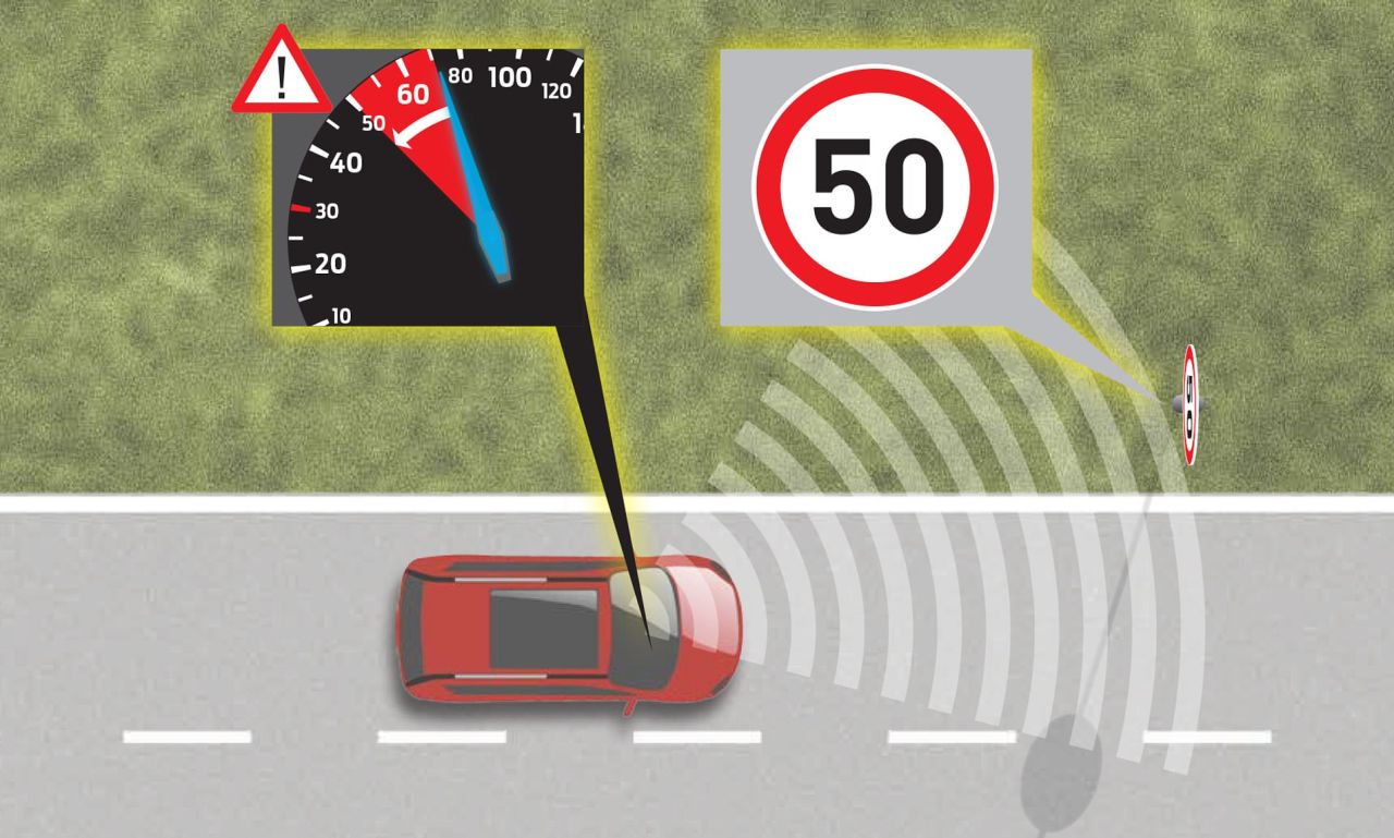 A partir de 2022 los coches no te dejarán superar el límite de velocidad 3 ISA obligatorio 2022 (2)