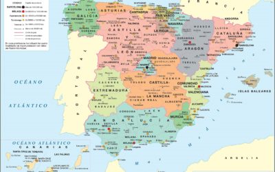 Mapas de España 2019, más de 250 imágenes actuales para descargar e imprimir