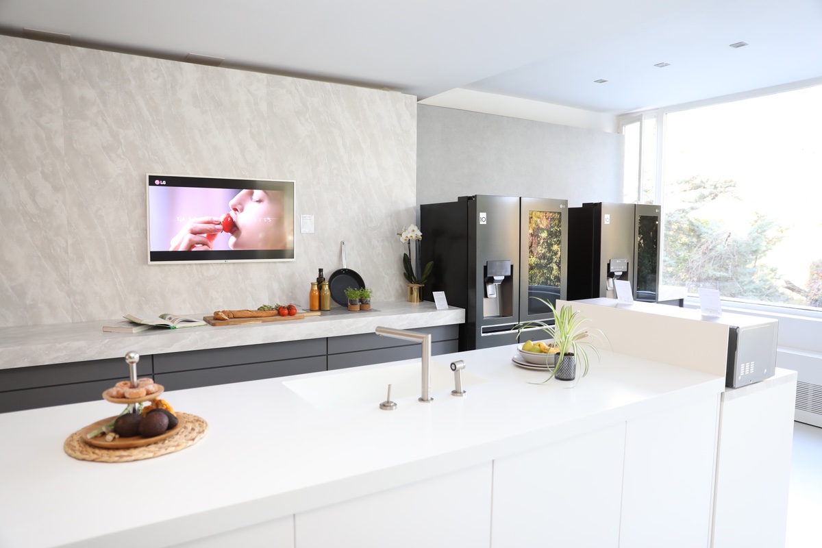 Nuevos frigoríficos de LG cocina