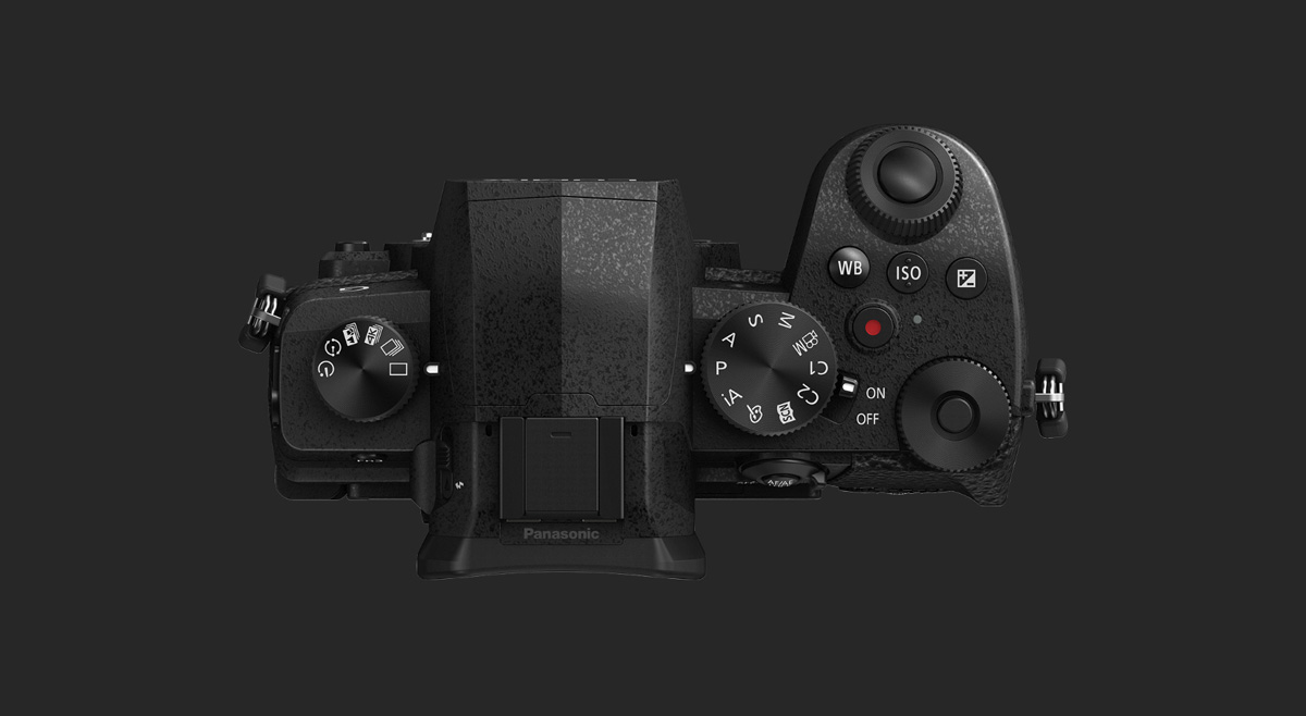 Panasonic LUMIX G90, cámara sin espejo con estabilizador y vídeo 4K 2 oficial Panasonic LUMIX G90 parte superior
