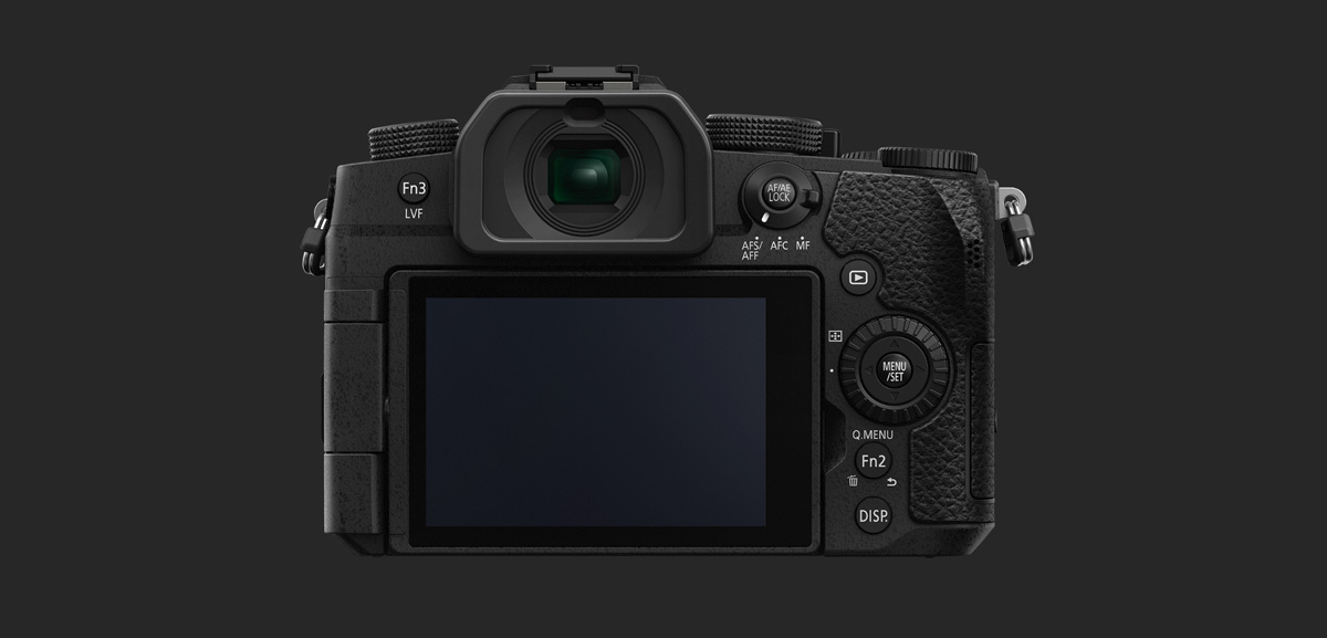 Panasonic LUMIX G90, cámara sin espejo con estabilizador y vídeo 4K 3 oficial Panasonic LUMIX G90 trasera