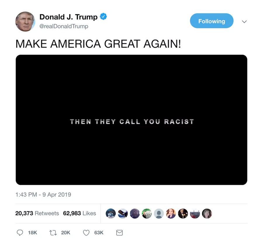 Twitter elimina un vídeo de Trump por violar derechos de autor vídeo