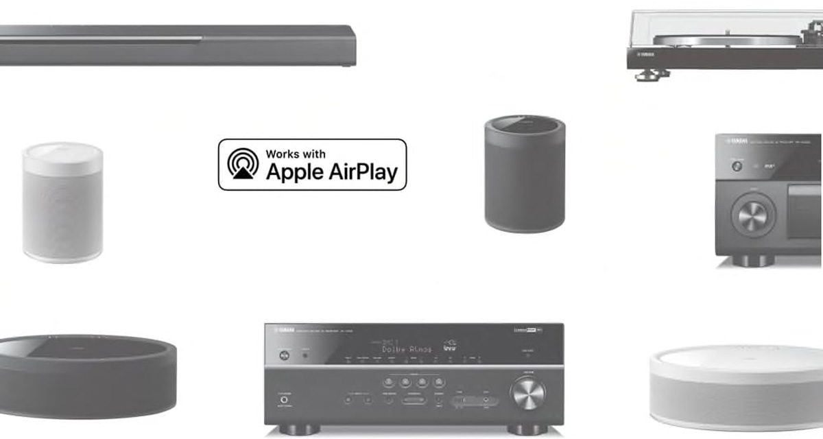 Yamaha actualiza sus receptores AV y barras de sonido con AirPlay 2
