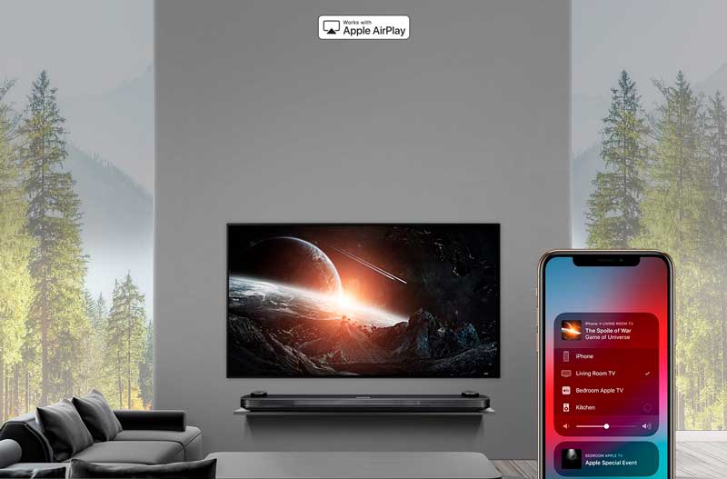 a fondo LG OLED C9 AirPlay