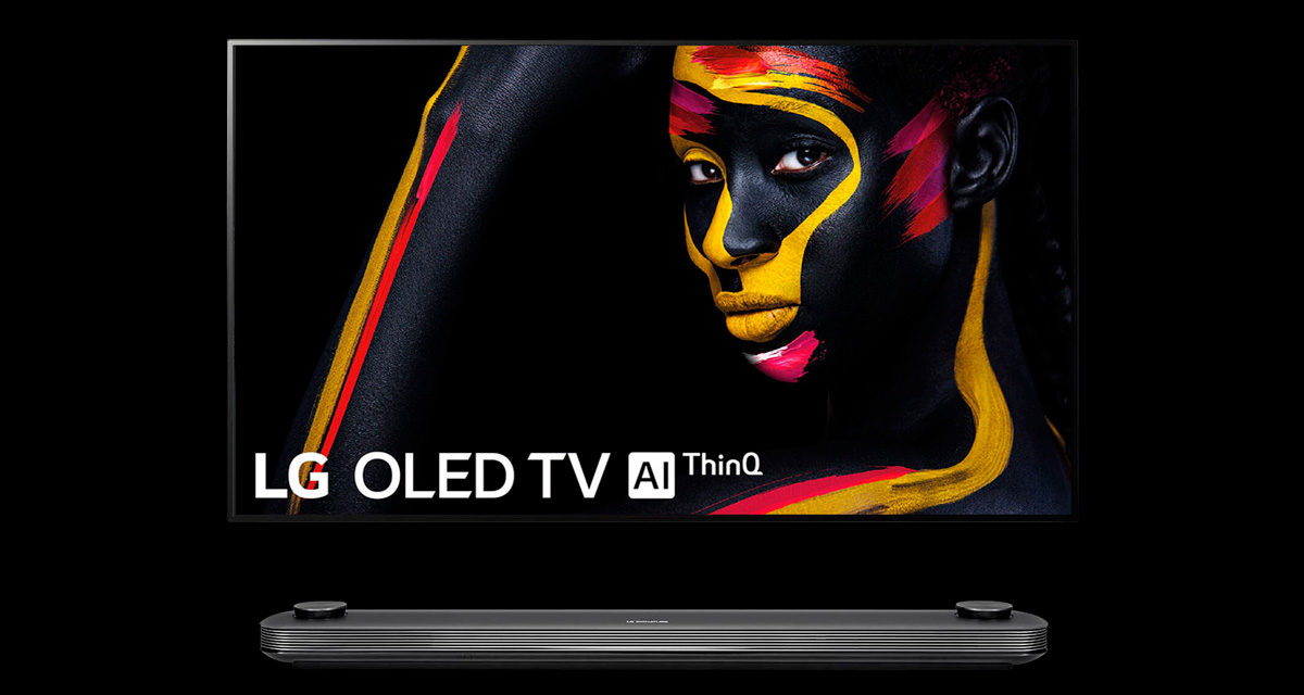 LG OLED W9, el televisor que se pega a la pared se renueva por dentro