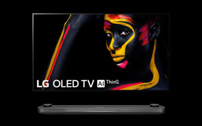 LG OLED W9, el televisor que se pega a la pared se renueva por dentro