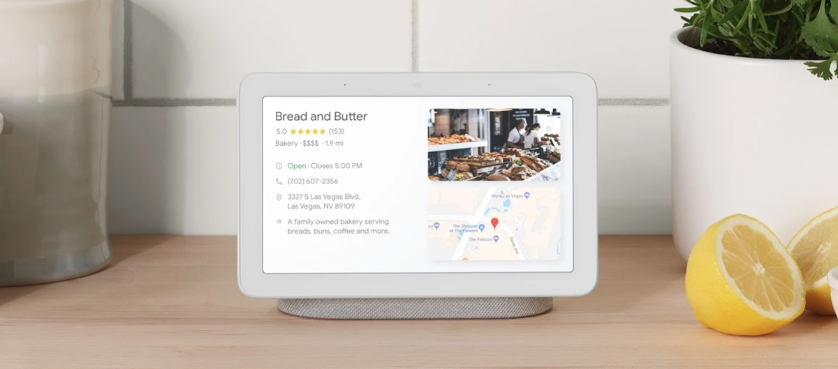 Google Nest Hub ya disponible en España receta