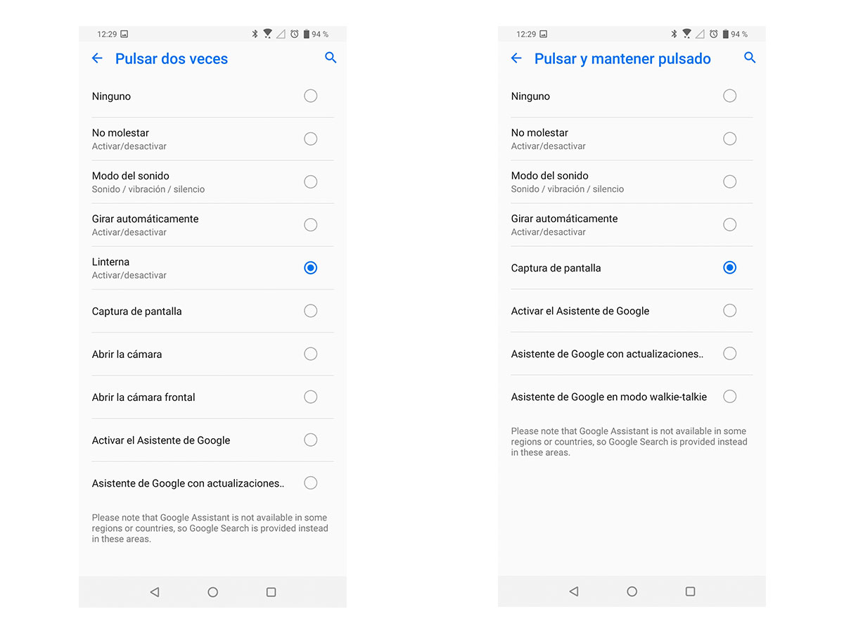 hemos probado ASUS Zenfone 6 opciones smart key doble pulsación
