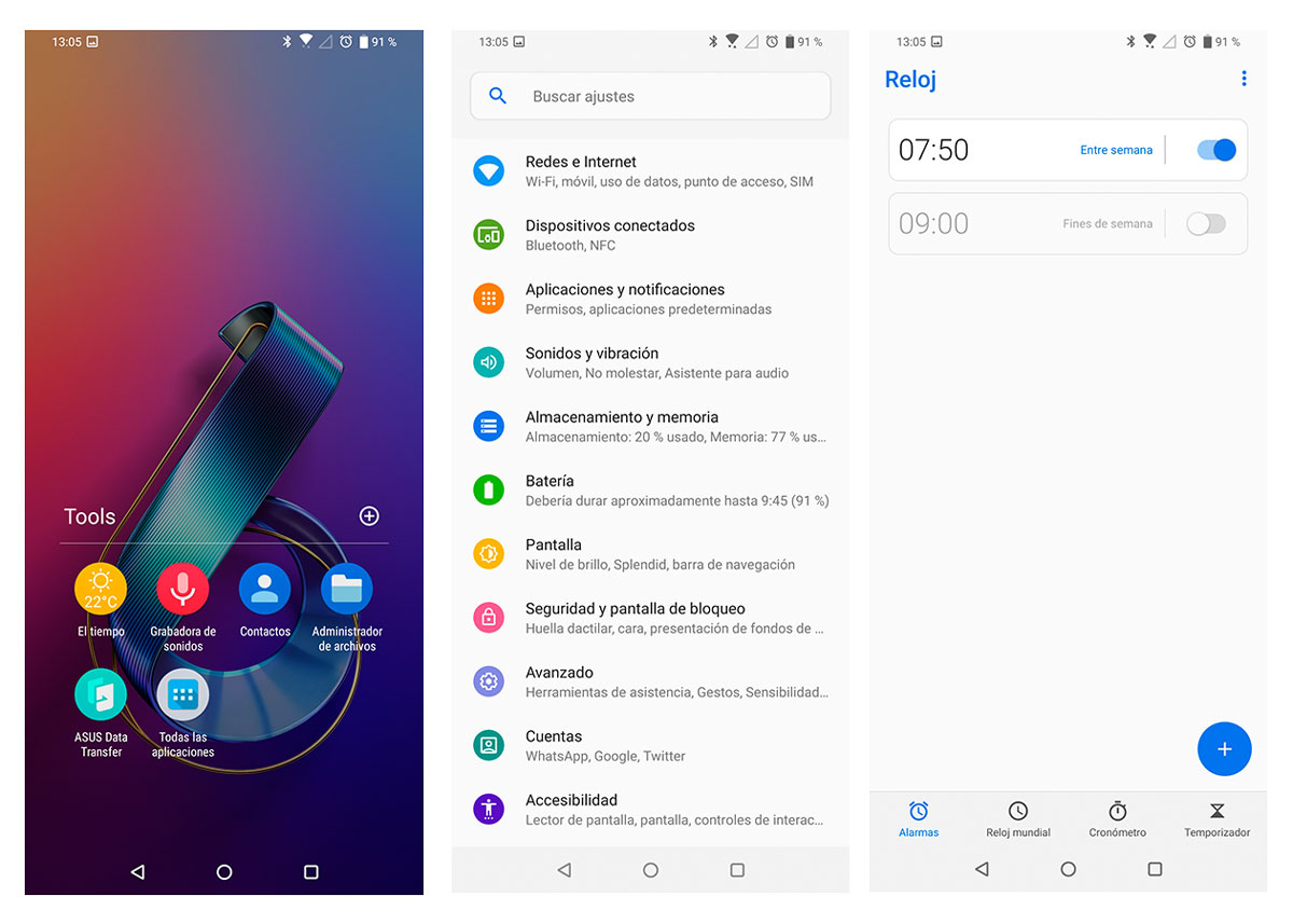 hemos probado ASUS Zenfone 6 ZenUI inicio