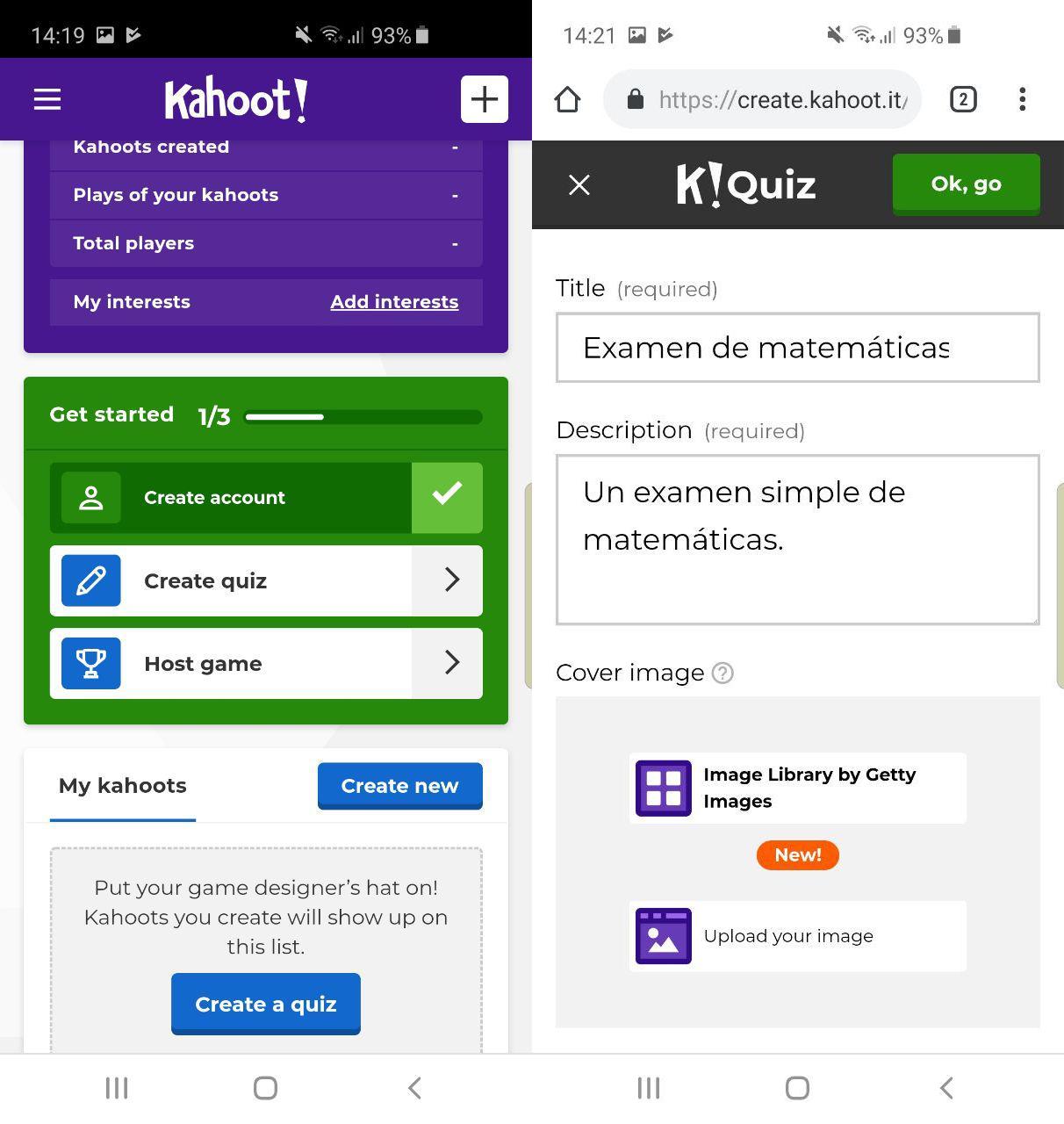 kahoot que es test 2