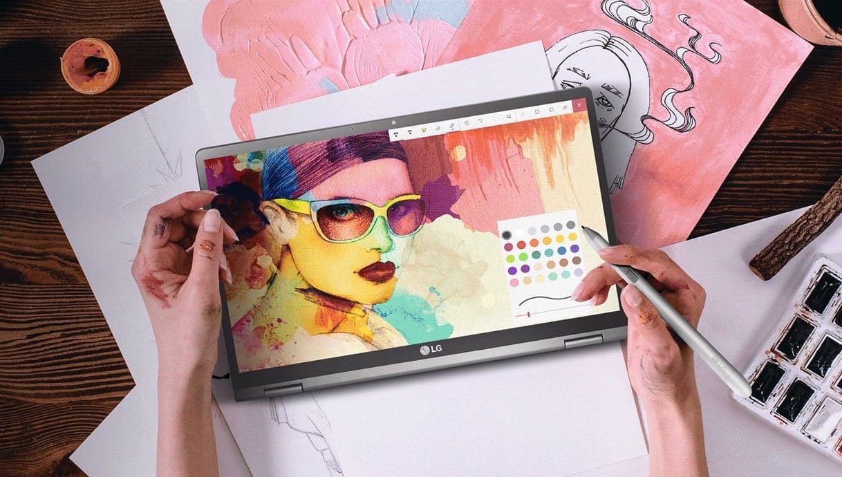 LG Gram 14T990, un kilo de peso y formato convertible para los más viajeros 2 LG Gram 14T990, un kilo de peso y formato convertible para los más viajeros 1