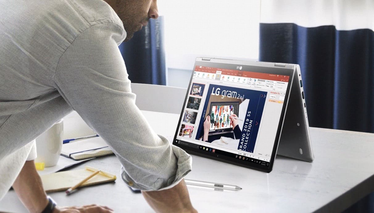 LG Gram 14T990, un kilo de peso y formato convertible para los más viajeros 3 LG Gram 14t990 3