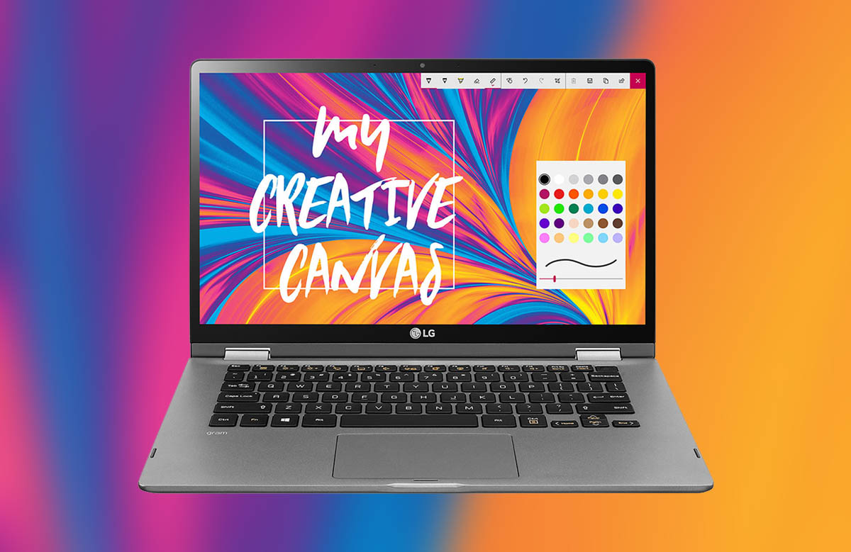 LG Gram 14T990, un kilo de peso y formato convertible para los más viajeros 1 LG GRAM 14t990