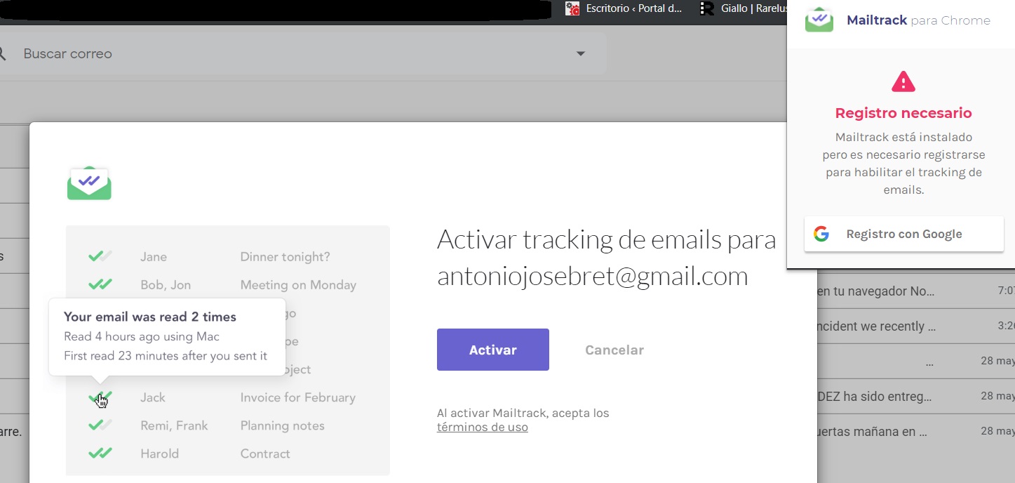 Cómo activar la confirmación de lectura de Gmail en los correos enviados 3 mailtrack 02