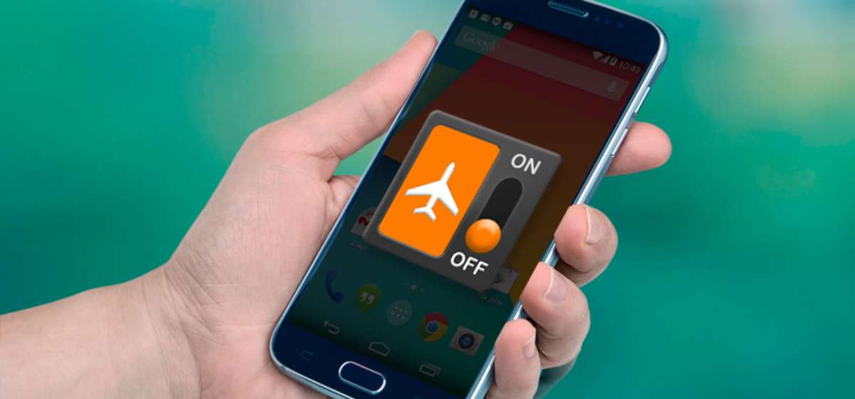 6 consejos para evitar que la batería de tu móvil se dañe 3 Activar el modo avión en el móvil
