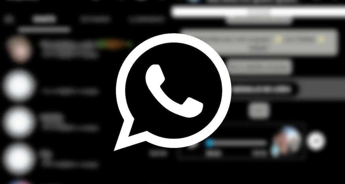 El modo noche de WhatsApp llegaría a la app oficial muy pronto