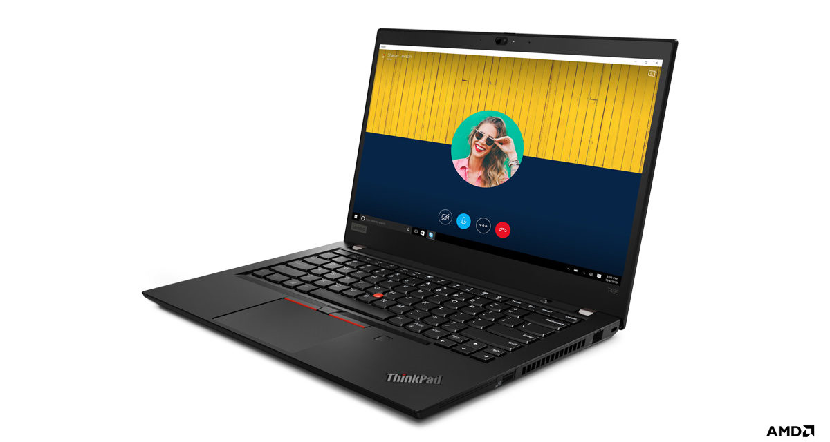 Lenovo ThinkPad T495, portátil con AMD Ryzen 7 PRO y gráficos Radeon Vega