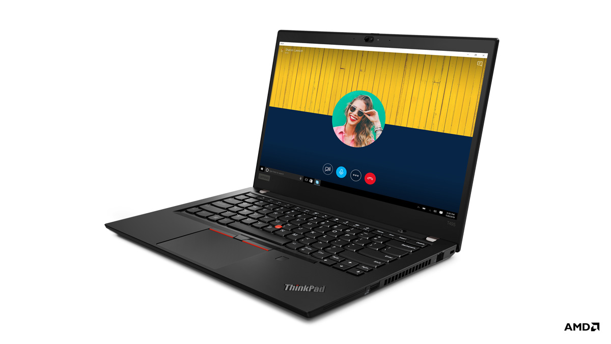 Lenovo ThinkPad T495, portátil con AMD Ryzen 7 PRO y gráficos Radeon Vega