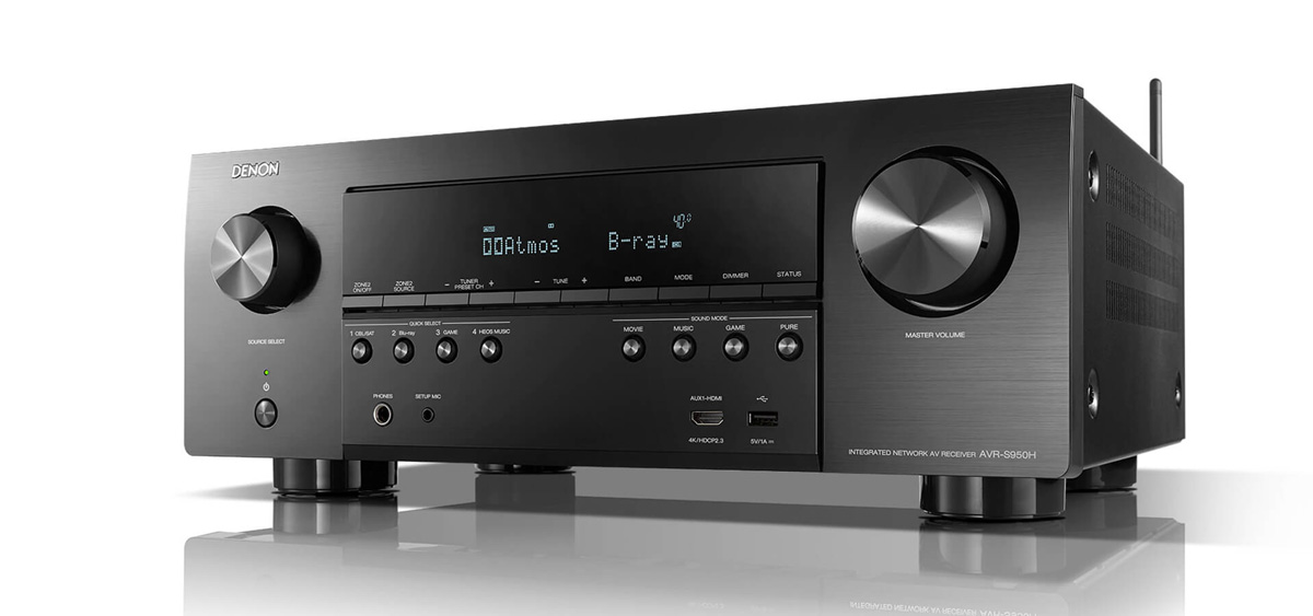 nuevo Denon AVR-S950H lateral
