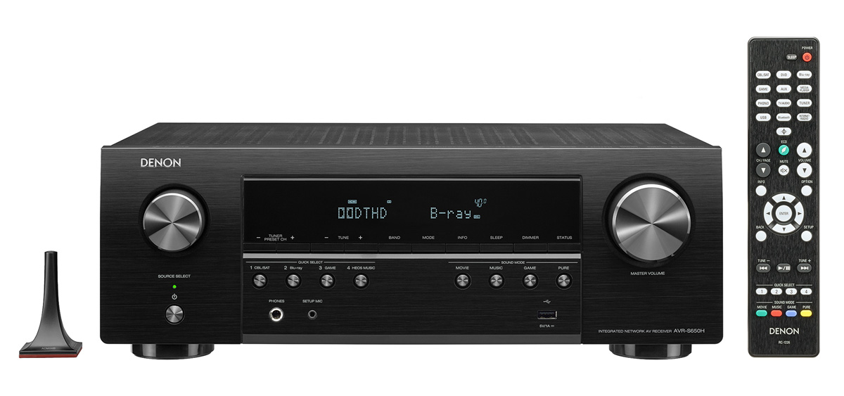 nuevo Denon AVR-S650H frontal