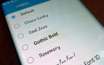Cómo cambiar el tipo de letra y la fuente en un móvil Android