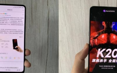 Primeras imágenes oficiales para los Redmi K20 y K20 Pro de Xiaomi