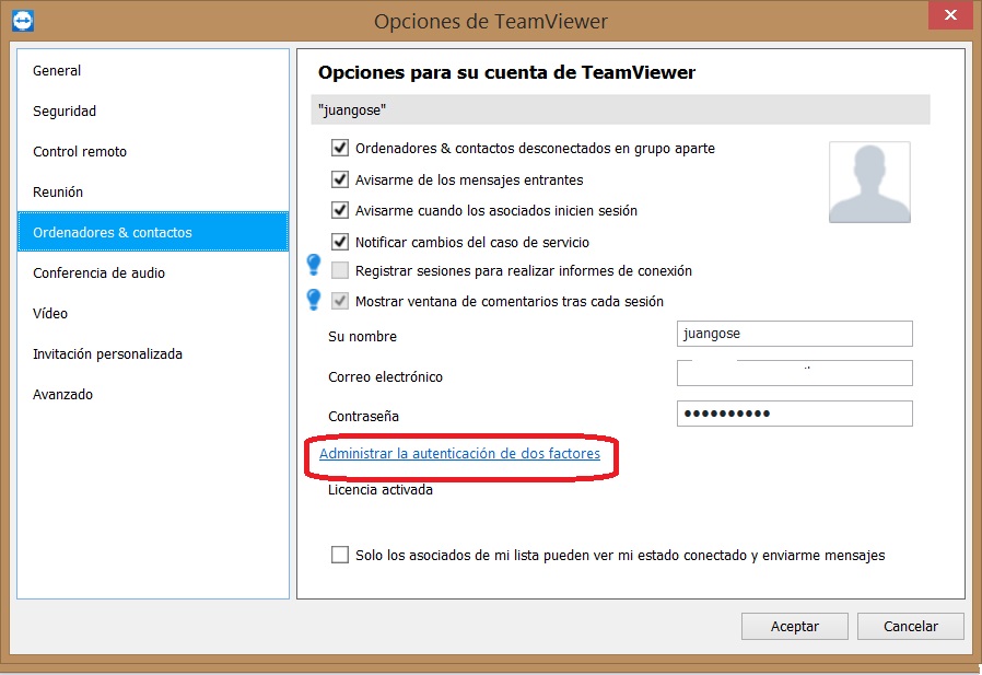 TeamViewer autenticacion 2 pasos 1