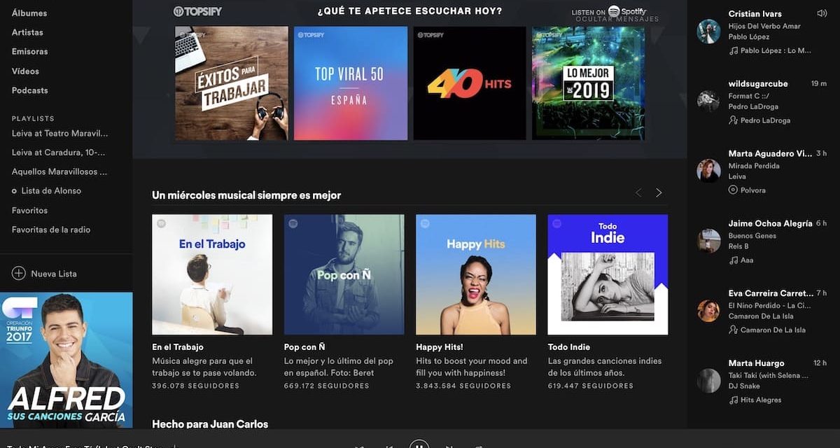 Topsify, así es lo nuevo de Spotify para escuchar Top de canciones personalizados