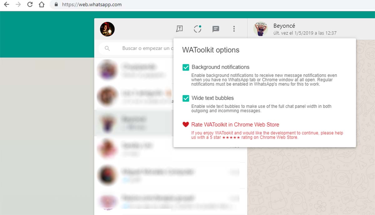 notificaciones whatsapp web