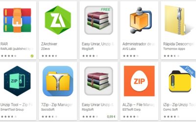 9 aplicaciones para descomprimir archivos ZIP en Android