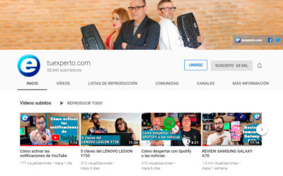 Cómo establecer el canal predeterminado de nuestra cuenta de YouTube