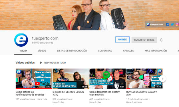 Cómo establecer el canal predeterminado de nuestra cuenta de YouTube