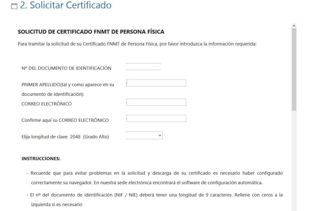 Como obtener tu Certificado Digital de Persona Física de la FNMT 1