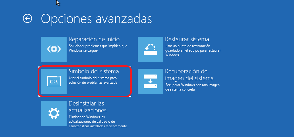 Como reparar el inicio de Windows 10 paso a paso 11