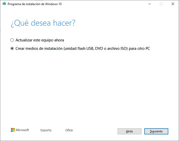 Como usar la herramienta Windows 10 Media Creation Tool 03