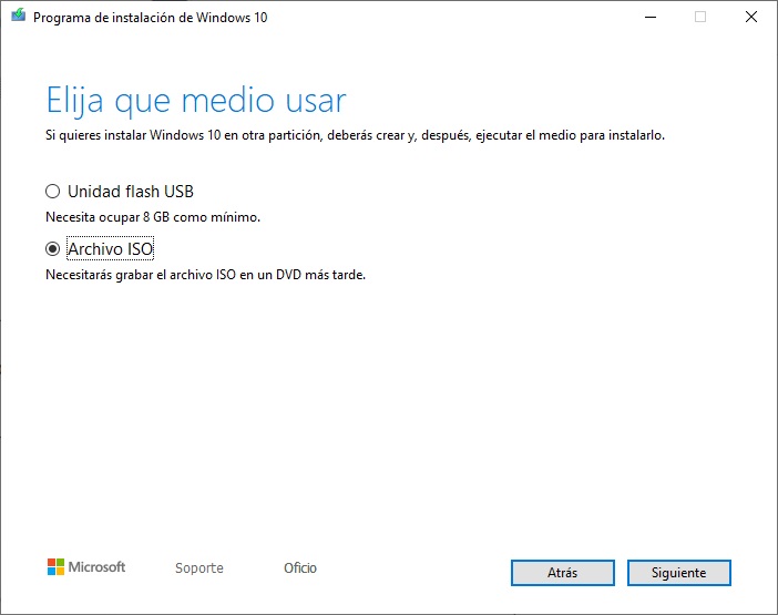 Como usar la herramienta Windows 10 Media Creation Tool 6