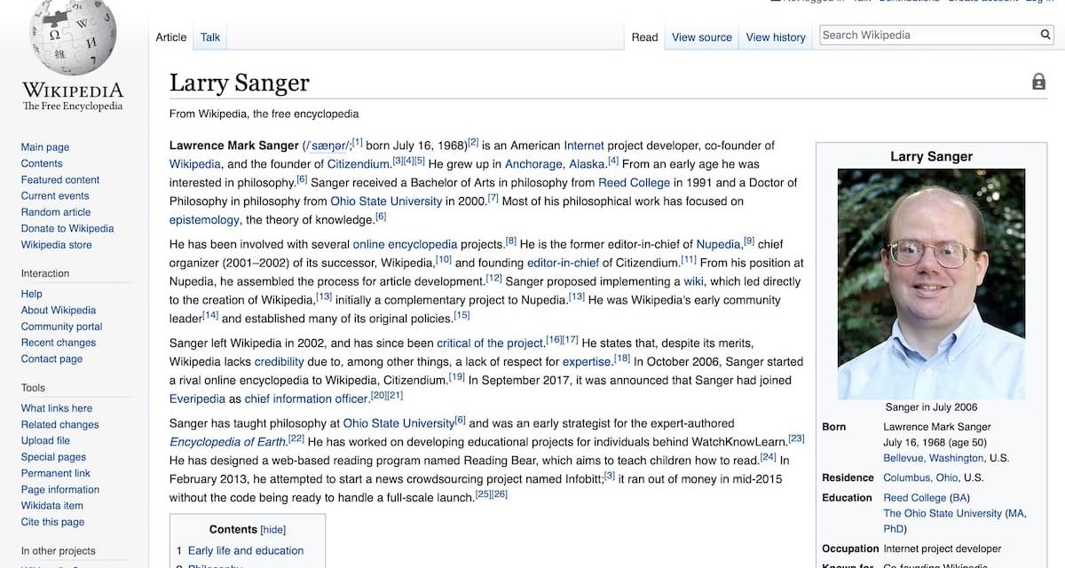 ¿Es fiable la información de la Wikipedia?