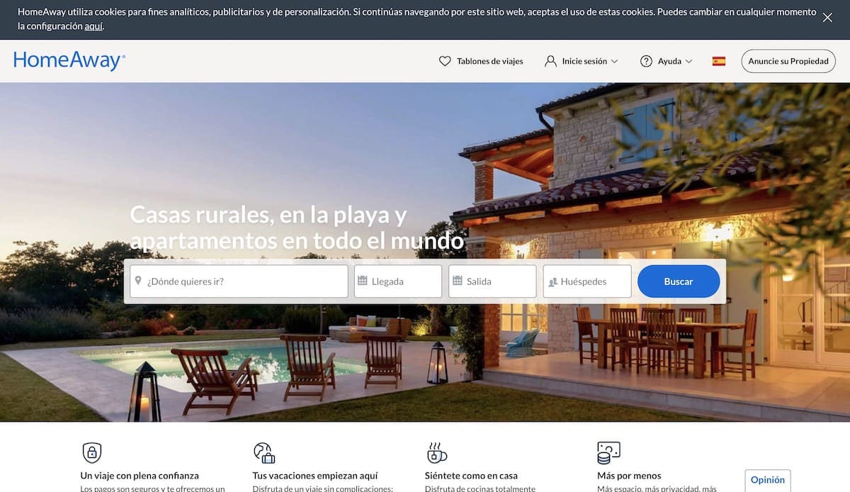 homeaway alternativa a airbnb