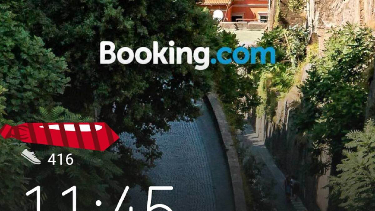 Booking.com se cuela en las pantallas de bloqueo de algunos móviles Huawei 1 Booking.com se cuela en las pantallas de bloqueo se algunos móviles Huawei