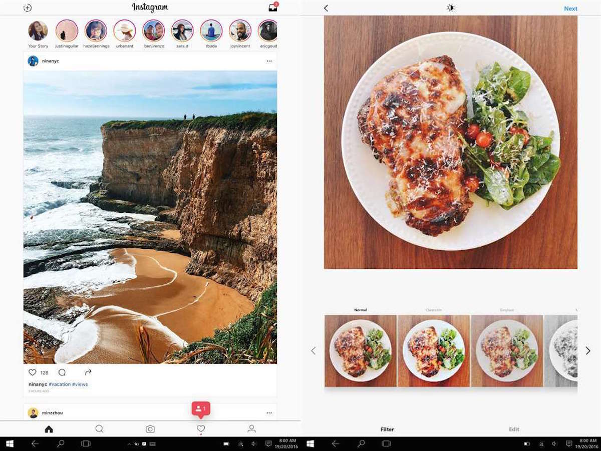 instagram windows pc