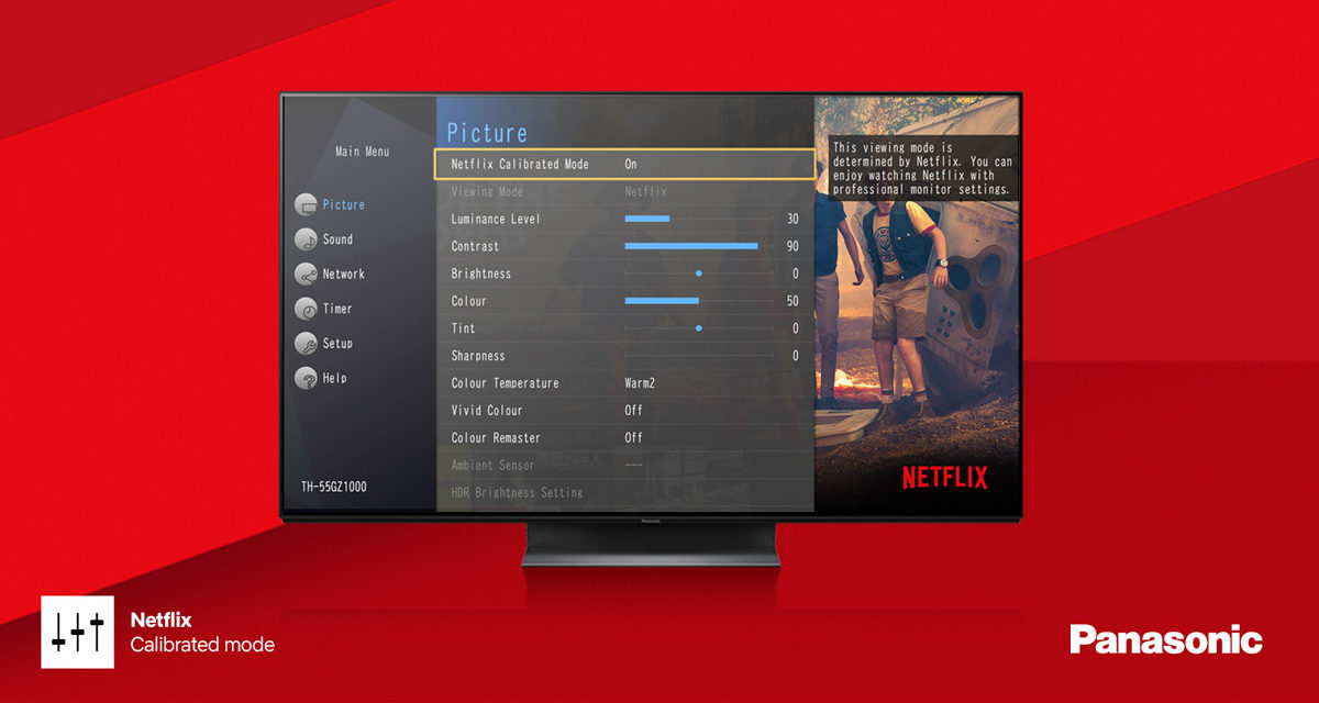 Para qué sirve el modo calibrado de Netflix que llega a televisores Panasonic