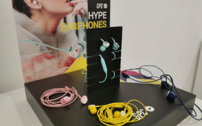 Nuevos relojes, altavoces y auriculares baratos de SPC