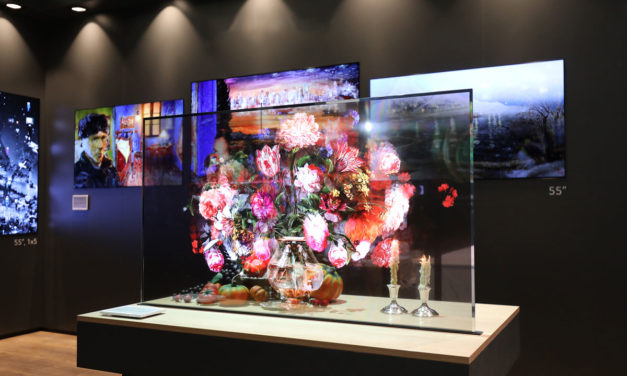 LG Transparent OLED, así es el panel transparente de LG