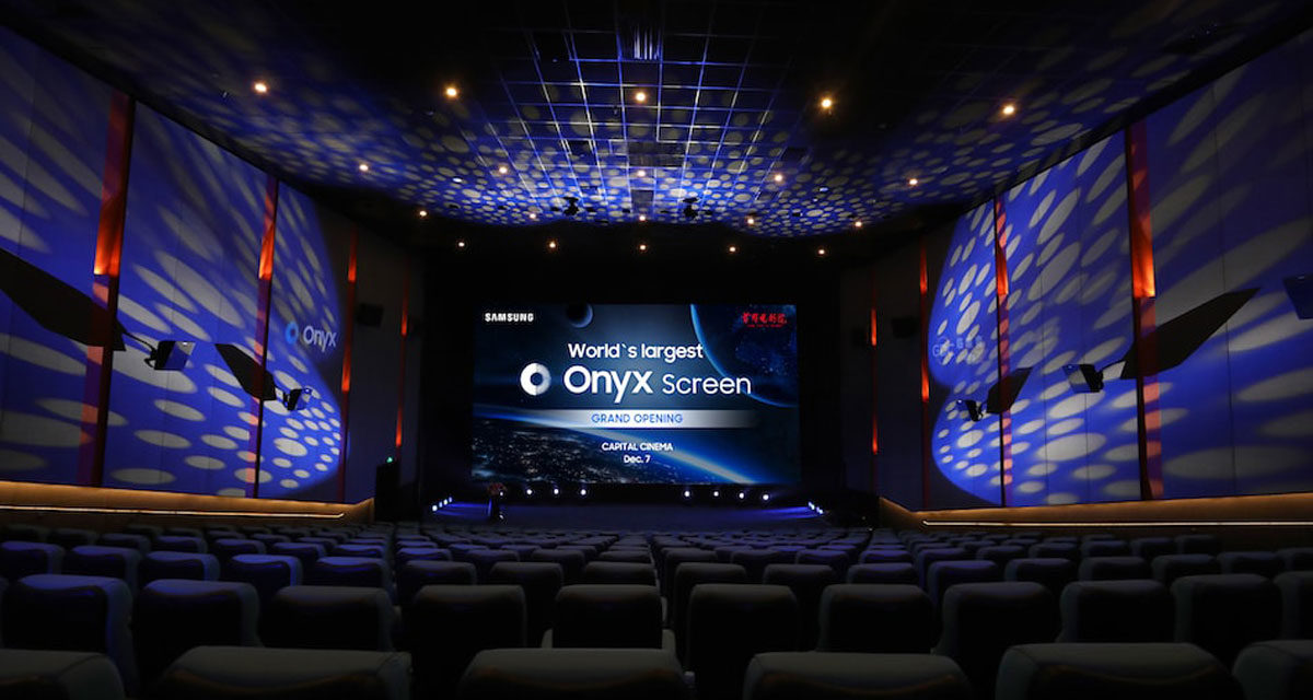 Las pantallas de cine Samsung Onyx Cinema llegan a más ciudades de España