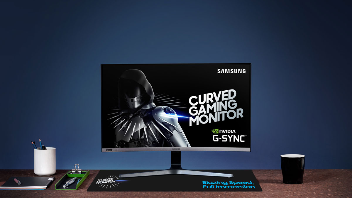 primer monitor gaming de Samsung con NVIDIA G-Sync conectividad