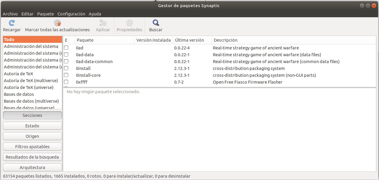 10 programas imprescindibles para instalar en Ubuntu 7 synaptic