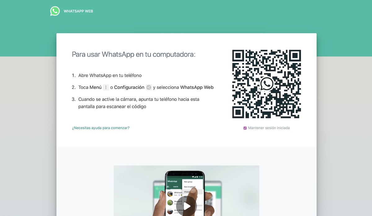 Qué hacer si WhatsApp Web se queda en organizando mensajes, posibles soluciones 1