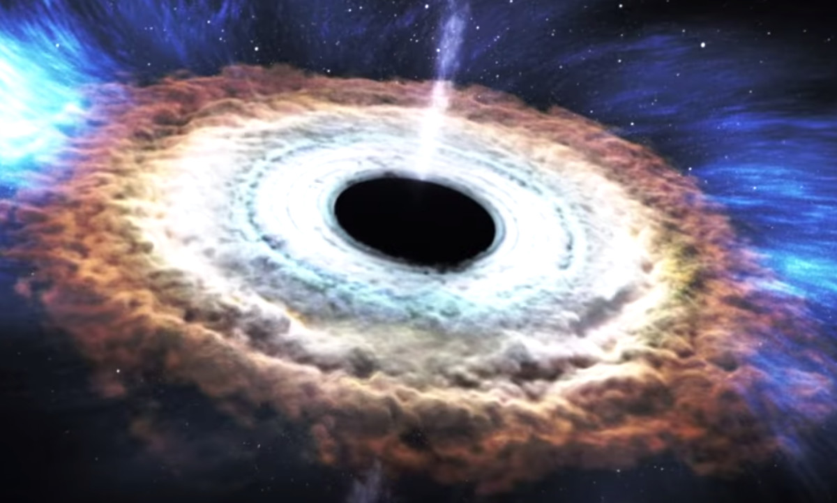 Los astrónomos encuentran dos agujeros negros supermasivos en colisión 3 Los astrónomos encuentran dos agujeros negros supermasivos en colisión 1
