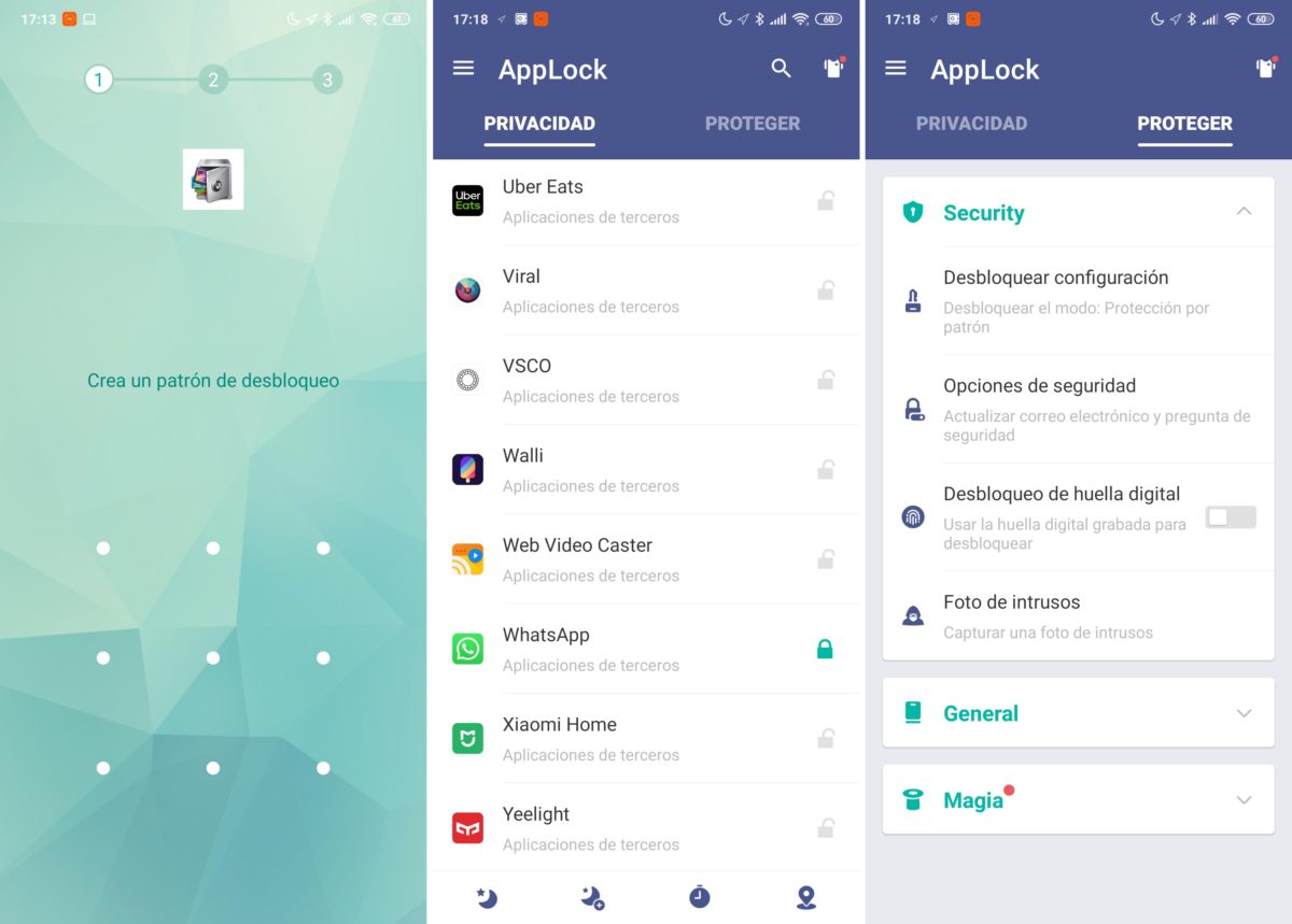 Bloqueo de aplicaciones, cómo bloquear apps con contraseña 3 applock